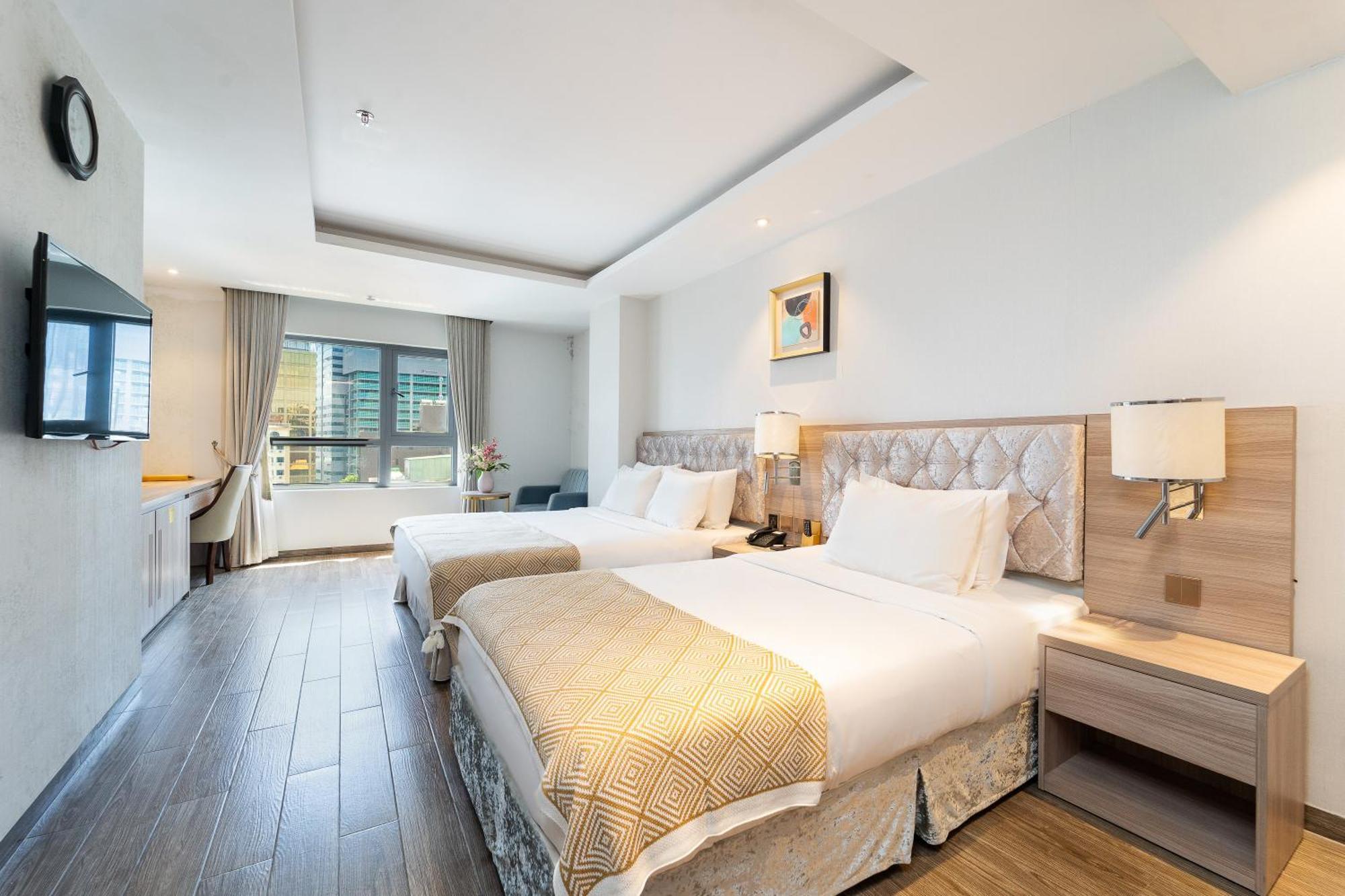 Nicecy Hotel Suites & Spa Ho-Chi-Minh-Stadt Exterior foto